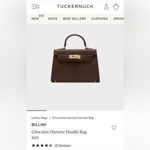 NWT BILLINI Harriette Handle Bag